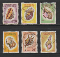Comores - N° 19 à 24 Oblitérés (cote 40 Euros) - Used Stamps