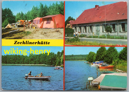 Rheinsberg Zechlinerhütte - Mehrbildkarte 4 - Rheinsberg