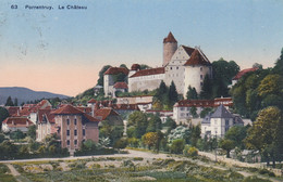 Suisse - Châteaux - Porrentruy - Le Château - Circulée 25/11/1918 - Porrentruy