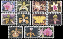 Laos 2003, Orchids, MNH Stamps Set - Laos