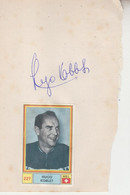 Hugo Hoblet (†1964) Champion - Autogramm  Autograph On Page 11x17cm ,autografo, Autographe, Tour De France Winner 1951 - Autografi