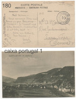 BATAILLON 10 POSTE DE CAMPAGNE - Postmarks