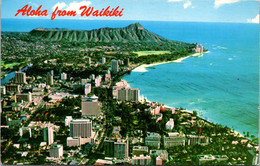 (5 A 17) Older Postcard - USA - Hawaii - Waikiki - Hawaï