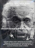 Analisi Critica Dell’articolo Di Einstein,  Di Daniele Roncoroni Pensa,  2015 - Geneeskunde, Biologie, Chemie