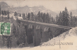 Suisse - Ponts - Pont De Chézières Villars - Circulée Le 30/08/1910 - Brücken