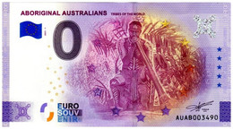 Billet Touristique - 0 Euro - Australie - Aboriginal Australians (2021-1) - Essais Privés / Non-officiels