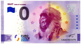 Billet Touristique - 0 Euro - Canada - Inuit (2021-1) - Essais Privés / Non-officiels