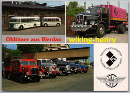 Werdau - Oldtimer Aus Werdau 1   IFA Industrieverband Fahrzeugbau Der DDR Kraftfahrzeugwerk Ernst Grube - Werdau