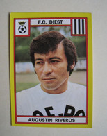 Panini Football 75 N°169. Augustin Riveros. F.C. Diest. 1975 Belgique. Vignette Chromo - Non Classificati