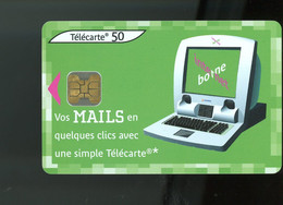 FRANCE - VOS MAILS EN QUELQUES CLICS - 50 U - - 2002