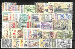 Tchécoslovaquie 1957-1959 Lot Avec Timbres Obliteré - Verzamelingen & Reeksen