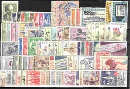 Tchécoslovaquie 1960-1962 Lot Avec Timbres Obliteré - Lots & Serien