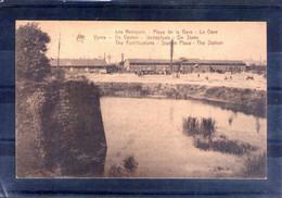 Belgique. Ypres. Les Remparts. La Gare - Ieper