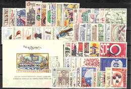 Tchécoslovaquie 1962-1965 Lot Avec Timbres Obliteré - Collections, Lots & Séries