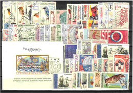 Tchécoslovaquie 1962-1965 Lot Avec Timbres Obliteré - Collections, Lots & Series