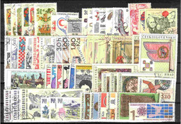 Tchécoslovaquie 1968-1969 Lot Avec Timbres Obliteré - Collections, Lots & Series