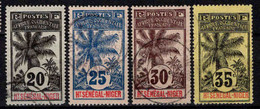 Haut Sénégal Et Niger - 1906 -1892 - Palmiers  - N° 7/8/9/10   -  Oblit - Used - Used Stamps