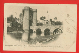 002712 - DEUX SEVRES - PARTHENAY - Porte Et Pont Saint Jacques - Parthenay