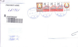 2021. Belarus, The Letter Sent By Registered Prioritaire Post To Moldova - Wit-Rusland