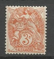 ALEXANDRIE N° 21 NEUF* LEGERE TRACE DE CHARNIERE /  MH - Unused Stamps