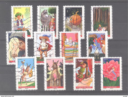 Nouveautés 2021  Série Contes Merveilleux 12 Timbres - Used Stamps