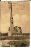 Gruss Aus OERLIKON ! (Suisse) Protestantische Kirche), Envoi 1909 - Oerlikon
