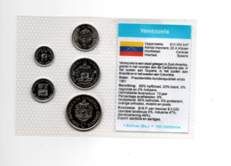 VENEZUELA MUNTSET DIVERSE DENOMINATIES - Venezuela