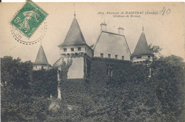 Environs De Hagetmau (40 Landes) Château De Momuy - Coll. Som N° 3605 Circulée 1906 Avec Son Cachet Perlé - Hagetmau