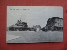 Erie R.R. Depot. Port Jervis-- Official Souvenir Railroad Heritage Week.    New York  Ref 5218 - Syracuse