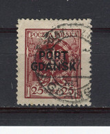 DANTZIG - Bureau Polonais - Y&T N° 8° - Port Gdansk