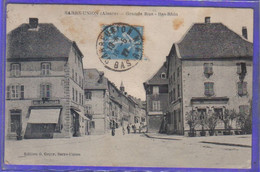 Carte Postale 67. Sarre-Union  Grande Rue   Maison E. Rauch  Très  Beau Plan - Sarre-Union