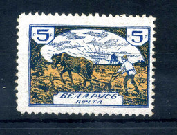 1921 BIELORUSSIA 5 ₽ * - Vari