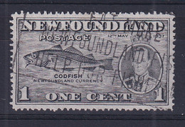 Newfoundland: 1937   Coronation Issue  SG257d   1c  [Perf: 13½]   Used - 1908-1947