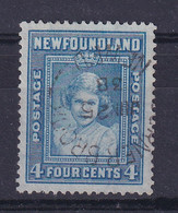 Newfoundland: 1938   Royal Family  SG270   4c   [Perf: 13½]   Used - 1908-1947