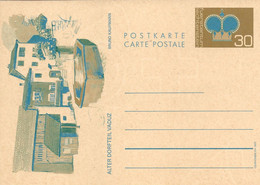 Liechtenstein Entier Postal Ganzsache Carte Postale Postkarte CP76 30Rp. Neuve Vaduz 1973 - Interi Postali