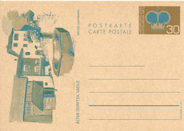 Liechtenstein Entier Postal Ganzsache Carte Postale Postkarte CP76 30Rp. Neuve Vaduz 1973 - Postwaardestukken