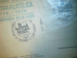 1973 COLORNO PR 2° Cent. Fiera Palazzo Ducaletimbro Verde Su Cartolina Speciale CHIESA ILLUSTRATA  ALIONOVI IG10637 - Parma