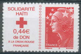 France, Solidarité Haïti, Marianne Et L'Europe,  2010, **, TB - Sonstige & Ohne Zuordnung