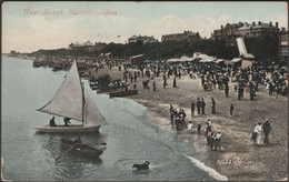 West Beach, Clacton-on-Sea, Essex, 1910 - Valentine's Postcard - Clacton On Sea