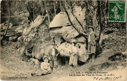 CPA Vallée De CHEVREUSE - Les Grottes Des VAUX-de-CERNAY (352999) - Vaux De Cernay