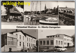 Wustrow Fischland - S/w Mehrbildkarte 6   Ostseebad - Fischland/Darss