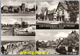 Wustrow Fischland - S/w Mehrbildkarte 8   Ostseebad - Fischland/Darss