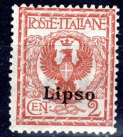 Egeo - Lipso, 2 Centesimi * - Aegean (Lipso)