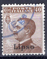 Egeo - Lipso, 40 Centesimi (o) - Aegean (Lipso)