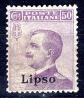 Egeo - Lipso, 50 Centesimi * - Ägäis (Lipso)