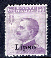 Egeo - Lipso, 50 Centesimi * - Egeo (Lipso)