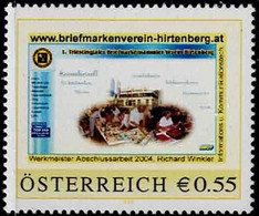 PM  Briefmarkenverein Hirtenberg  Ex Bogen Nr. 8002267  Lt. Scan Postfrisch - Persoonlijke Postzegels