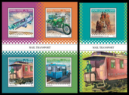 SIERRA LEONE 2018 - Mail Tram - YT 8498-8501 + BF1581, CV=39 € [SRL181017] - Strassenbahnen