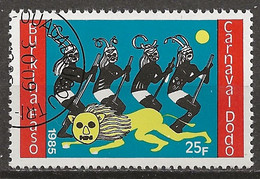 YT N° 671-673 - Oblitéré - Carnaval Dodo - Burkina Faso (1984-...)