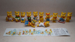 1995 - Haribo -  Goldbaren-Familie - Complete Reeks Met Bijsluiter - Lots